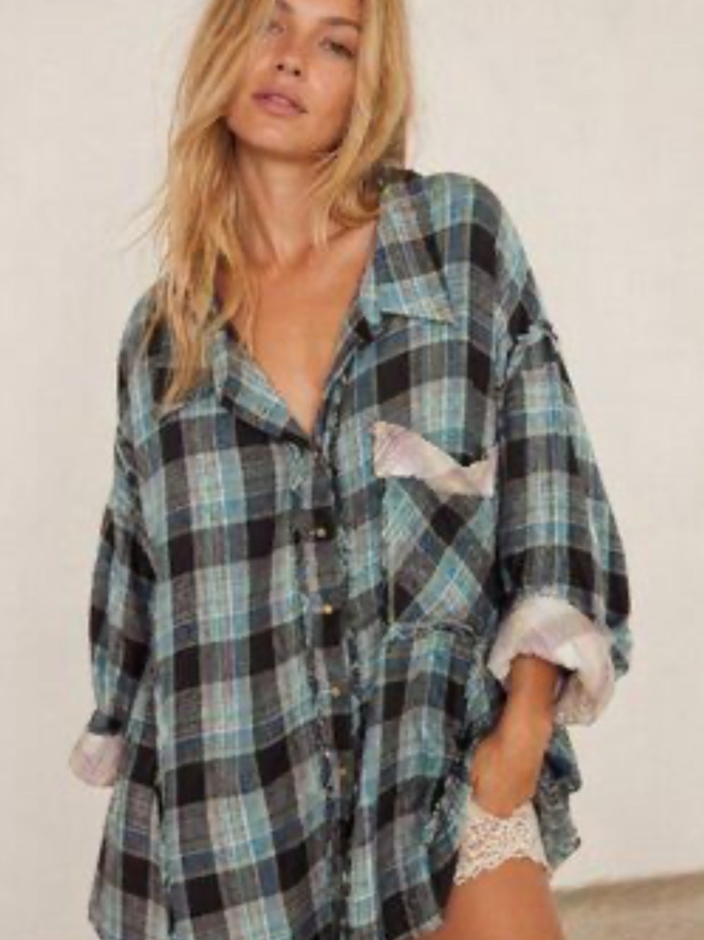 SET! MED FREE PEOPLE INTIMATELY SET FALLIN FOR FLANNEL